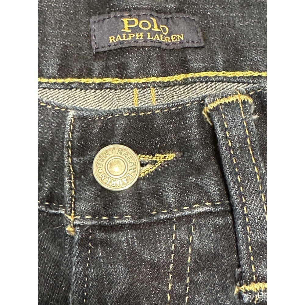 Polo Ralph Lauren Hampton Relaxed Cut-Offs Denim 8" Inseam Men's 30 Distressed - Picture 7 of 12